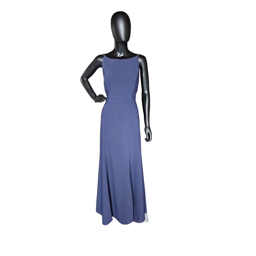 NWOT - After Six Midnight Crepe High Neck Bridesmaid